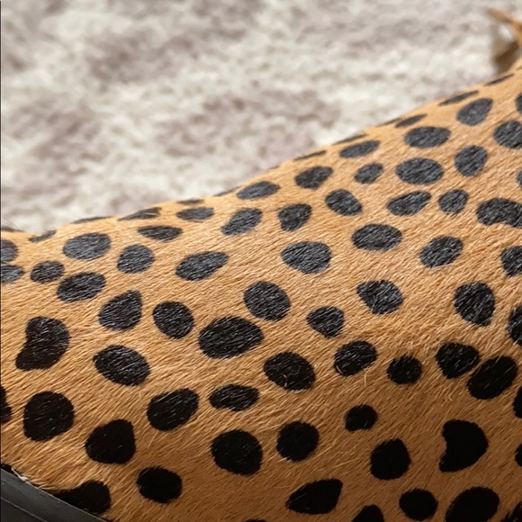 Sole Society Abbott Leopard Booties - Picture 6 of 11